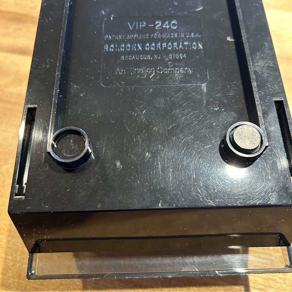 Vintage Rolodex VIP24C Business Card / Address File - Picture 6 of 10